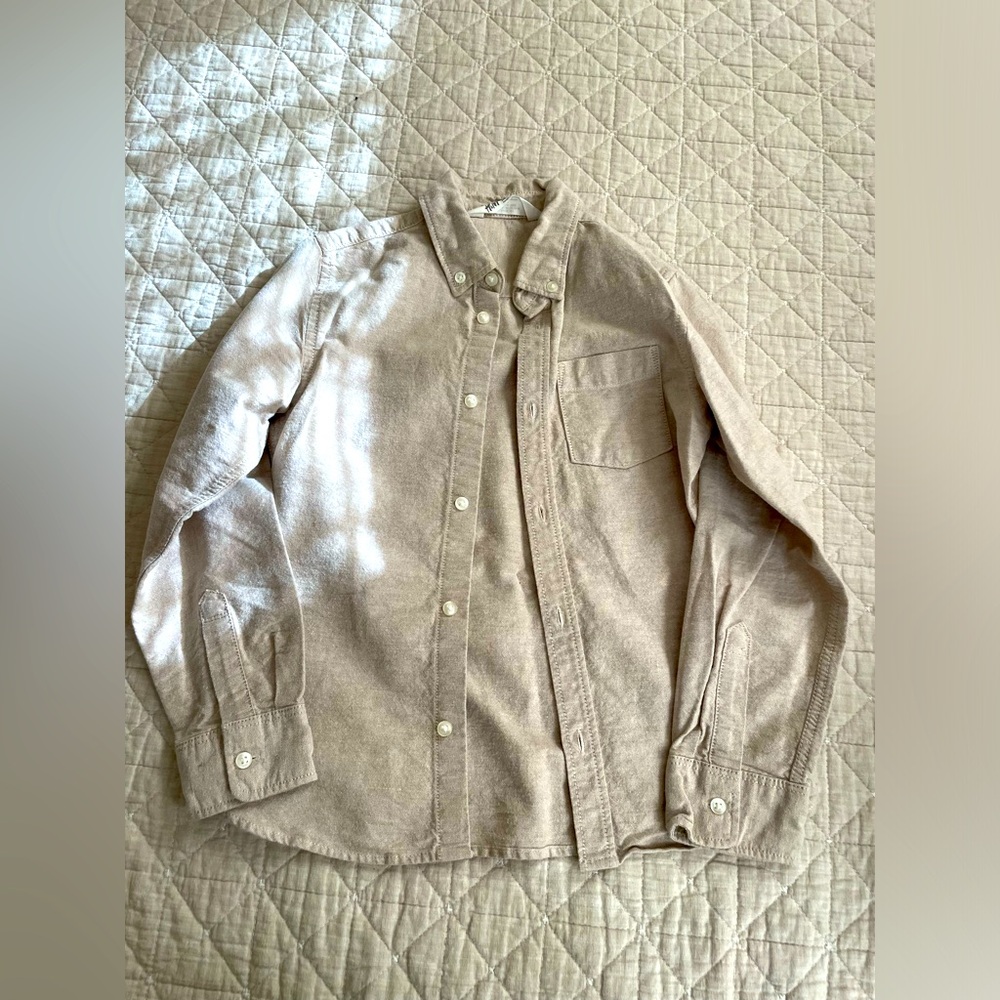 Boy button down shirt